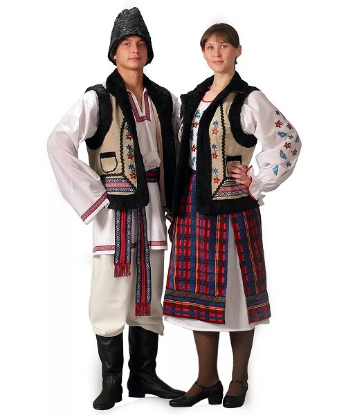 Молдавский Национальный костюм для девочки 0081, 0082